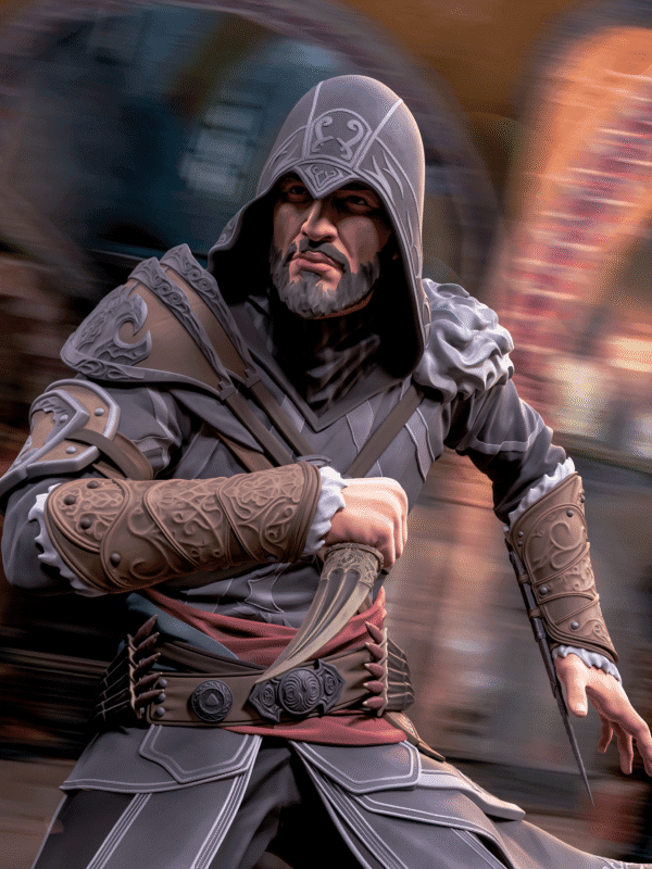 Statua Ezio | Dipinta a mano