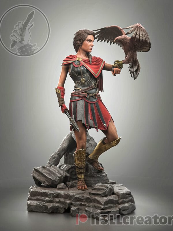 Statua Kassandra | Dipinta a mano