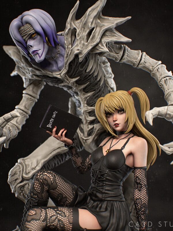 Death Note - Misa Amane con shinigami Rem