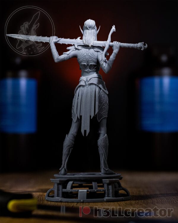 Statua Lae'zel | Da dipingere - immagine 2
