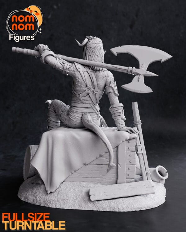 Statua Karlach (Ver.1) | Da dipingere - immagine 2