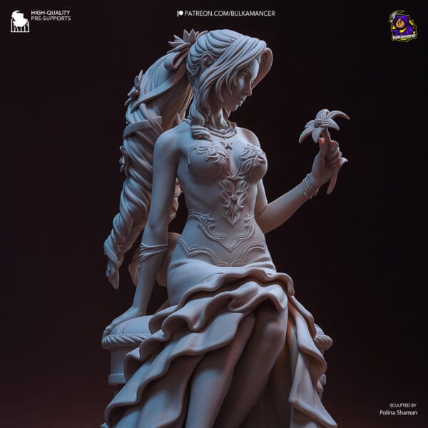 Statua Aerith (Ver.2) | Da dipingere