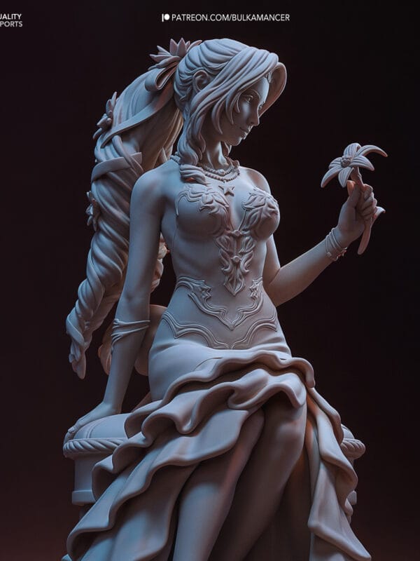 Statua Aerith (Ver.2) | Da dipingere