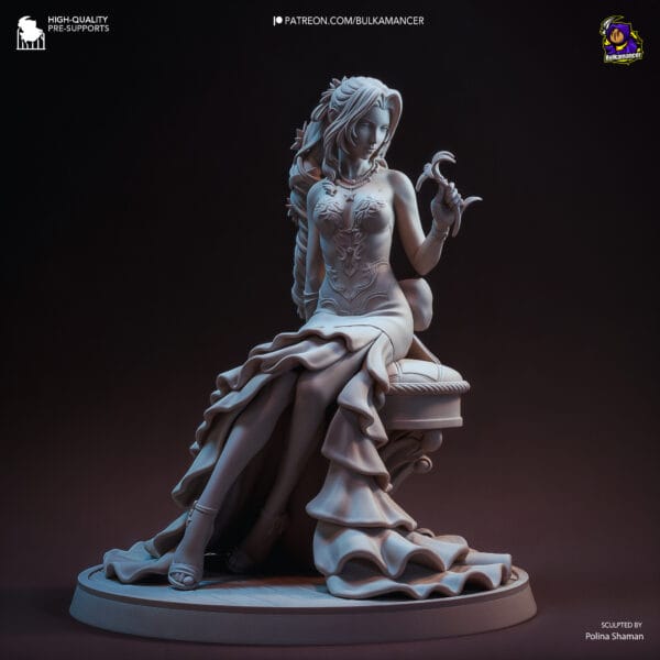 Statua Aerith (Ver.2) | Da dipingere - immagine 3
