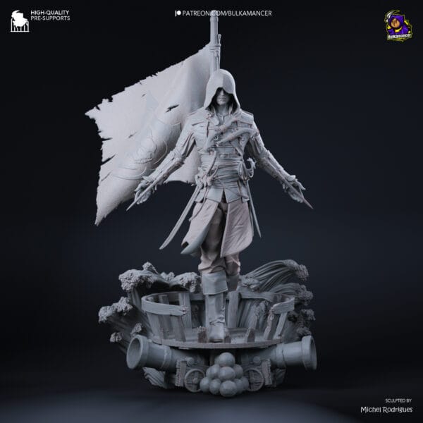 Statua Edward | Da dipingere - immagine 3