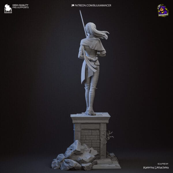 Statua Maelle  | Da dipingere - immagine 2